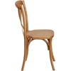 image:imageFlash Furniture HERCULES Series Early American Cross Back ChairOak