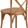 image:imageFlash Furniture HERCULES Series Early American Cross Back ChairOak