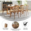 image:imageFlash Furniture HERCULES Series Early American Cross Back ChairPecan