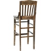 image:imageFlash Furniture HERCULES Series School House Back Walnut Wood Restaurant BarstoolAntique Copper