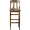 image:imageFlash Furniture HERCULES Series School House Back Walnut Wood Restaurant BarstoolAntique Copper