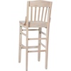 image:imageFlash Furniture HERCULES Series School House Back Walnut Wood Restaurant BarstoolAntique White