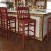 image:imageFlash Furniture HERCULES Series School House Back Walnut Wood Restaurant BarstoolMahogany
