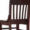 image:imageFlash Furniture HERCULES Series School House Back Walnut Wood Restaurant BarstoolWalnut