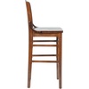 image:imageFlash Furniture HERCULES Series School House Back Walnut Wood Restaurant BarstoolWalnut