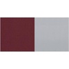 image:imageFlash Furniture HERCULES Series Silver Slat Back Metal Restaurant Chair  Black Vinyl SeatBurgundy Vinyl Seat