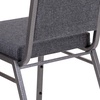 image:imageFlash Furniture HERCULES Series Square Back Stacking Banquet Chair in Dark Gray Fabric with Silvervein FrameDark Gray FabricSilver Vein Frame