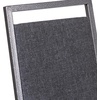 image:imageFlash Furniture HERCULES Series Square Back Stacking Banquet Chair in Dark Gray Fabric with Silvervein FrameDark Gray FabricSilver Vein Frame