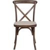 image:imageFlash Furniture HERCULES Series Stackable Early American Wood Cross Back Chair with CushionEarly American