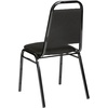 image:imageFlash Furniture HERCULES Series Trapezoidal Back Stacking Banquet Chair in Burgundy Vinyl  Silver Vein FrameBlack FabricBlack Frame