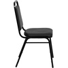 image:imageFlash Furniture HERCULES Series Trapezoidal Back Stacking Banquet Chair in Burgundy Vinyl  Silver Vein FrameBlack VinylBlack Frame
