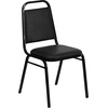 image:imageFlash Furniture HERCULES Series Trapezoidal Back Stacking Banquet Chair in Burgundy Vinyl  Silver Vein FrameBlack VinylBlack Frame