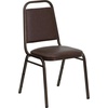 image:imageFlash Furniture HERCULES Series Trapezoidal Back Stacking Banquet Chair in Burgundy Vinyl  Silver Vein FrameBrown VinylCopper Vein Frame