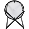image:imageFlash Furniture Hampstead Collection End Table  Modern White Finish End Table  Crisscross Matte Black FrameWhite TopMatte Black Frame