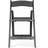 image:imageFlash Furniture Hercules Commercial IndoorOutdoor Folding Event Chair Wood Look WeatherResistant Lightweight Design Versatile Use Set of 4 ChestnutBlack