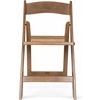 image:imageFlash Furniture Hercules Commercial IndoorOutdoor Folding Event Chair Wood Look WeatherResistant Lightweight Design Versatile Use Set of 4 ChestnutChestnut