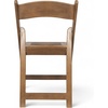 image:imageFlash Furniture Hercules Commercial IndoorOutdoor Folding Event Chair Wood Look WeatherResistant Lightweight Design Versatile Use Set of 4 ChestnutChestnut