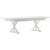 image:imageFlash Furniture Hercules Commercial Rectangular Farmhouse Folding Table Antique Rustic Solid Pine Dining Room Table Foldable Locking Legs 8 x 40 Black WashAntique Rustic White