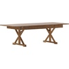 image:imageFlash Furniture Hercules Commercial Rectangular Farmhouse Folding Table Antique Rustic Solid Pine Dining Room Table Foldable Locking Legs 8 x 40 Black WashAntique Rustic