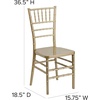 image:imageFlash Furniture Hercules Premium Series Chiavari Chairs for Formal Events and Banquets CommercialResidential AllOccasion Chairs Set of 2 Gold1