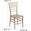 image:imageFlash Furniture Hercules Premium Series Chiavari Chairs for Formal Events and Banquets CommercialResidential AllOccasion Chairs Set of 2 Gold2