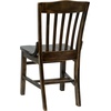 image:imageFlash Furniture Hercules School House Back Metal Restaurant Chair  Antique White Wood Seat  Black FrameAntique Copper