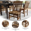 image:imageFlash Furniture Hercules School House Back Metal Restaurant Chair  Antique White Wood Seat  Black FrameAntique Copper
