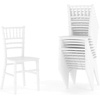 image:imageFlash Furniture Hercules Series Childrens Resin Event Chairs CommercialResidential All Occasion Chairs for Kids 330 lb Static Weight Capacity Set of 10 WhiteWhite