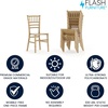 image:imageFlash Furniture Hercules Series Childrens Resin Event Chairs CommercialResidential All Occasion Chairs for Kids 330 lb Static Weight Capacity Set of 10 WhiteGold