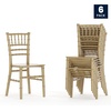 image:imageFlash Furniture Hercules Series Childrens Resin Event Chairs CommercialResidential All Occasion Chairs for Kids 330 lb Static Weight Capacity Set of 10 WhiteGold