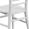 image:imageFlash Furniture Hercules Series Childrens Resin Event Chairs CommercialResidential All Occasion Chairs for Kids 330 lb Static Weight Capacity Set of 10 WhiteWhite