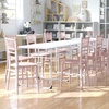 image:imageFlash Furniture Hercules Series Childrens Resin Event Chairs CommercialResidential All Occasion Chairs for Kids 330 lb Static Weight Capacity Set of 10 WhitePink