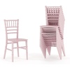 image:imageFlash Furniture Hercules Series Childrens Resin Event Chairs CommercialResidential All Occasion Chairs for Kids 330 lb Static Weight Capacity Set of 10 WhitePink