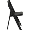 image:imageFlash Furniture Hercules Series Folding Chair  White Resin  Set of 4 800LB Weight Capacity Comfortable Event Chair  Light Weight Folding ChairBlack