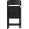 image:imageFlash Furniture Hercules Series Folding Chair  White Resin  Set of 4 800LB Weight Capacity Comfortable Event Chair  Light Weight Folding ChairBlack