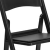 image:imageFlash Furniture Hercules Series Folding Chair  White Resin  Set of 4 800LB Weight Capacity Comfortable Event Chair  Light Weight Folding ChairBlack