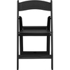 image:imageFlash Furniture Hercules Series Folding Chair  White Resin  Set of 4 800LB Weight Capacity Comfortable Event Chair  Light Weight Folding ChairBlack
