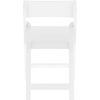 image:imageFlash Furniture Hercules Series Folding Chair  White Resin  Set of 4 800LB Weight Capacity Comfortable Event Chair  Light Weight Folding ChairWhite