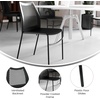 image:imageFlash Furniture Hercules Stacking Chair with Vented Backrest and Black Powder Coated Steel Legs with Integrated Support Bar Commercial Portable Chair  BlackBlack PlasticBlack Frame