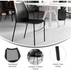 image:imageFlash Furniture Hercules Stacking Chair with Vented Backrest and Black Powder Coated Steel Legs with Integrated Support Bar Commercial Portable Chair  BlackBlack PlasticBlack Frame