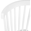 image:imageFlash Furniture Ingrid Commercial Windsor Solid Wood Dining Room Chairs Modern Armless Dining Chairs for Kitchens and Restaurants Set of 2 BlackWhite
