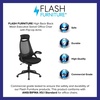 image:imageFlash Furniture Ivan High Back Black Mesh Executive Swivel Office Chair with FlipUp Arms