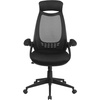 image:imageFlash Furniture Ivan High Back Black Mesh Executive Swivel Office Chair with FlipUp Arms