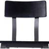image:imageFlash Furniture Jackson Commercial Industrial Wood Dining Chair Solid Beechwood Frame Support Bar Set of 2 BlackBlack