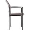 image:imageFlash Furniture Jana Comfort Black Mesh Stackable Steel Side Chair with Nylon Arms and BuiltIn Lumbar SupportGrey