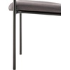 image:imageFlash Furniture Jana Comfort Black Mesh Stackable Steel Side Chair with Nylon Arms and BuiltIn Lumbar SupportGrey