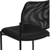 image:imageFlash Furniture Jana Comfort Black Mesh Stackable Steel Side ChairContemporary