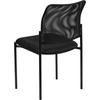image:imageFlash Furniture Jana Comfort Black Mesh Stackable Steel Side ChairContemporary