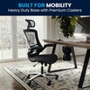 image:imageFlash Furniture Kelista HighBack Swivel Office Chair with Adjustable Lumbar Support and Seat Height Ergonomic Mesh Desk Chair BlackBlack