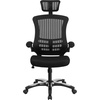 image:imageFlash Furniture Kelista HighBack Swivel Office Chair with Adjustable Lumbar Support and Seat Height Ergonomic Mesh Desk Chair BlackBlack